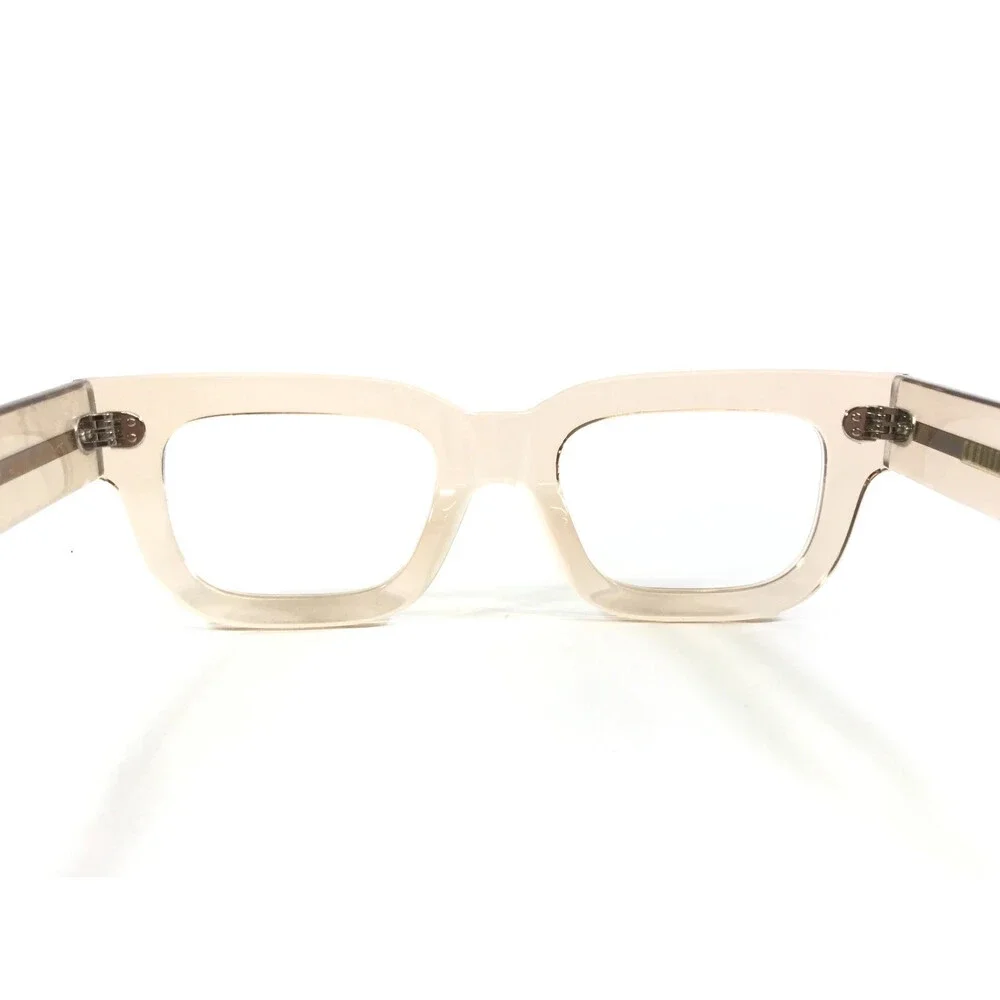 Cubitts Eyeglasses Frames MILNER M-HAZ Beige Rectangle Full Rim 48-21-145